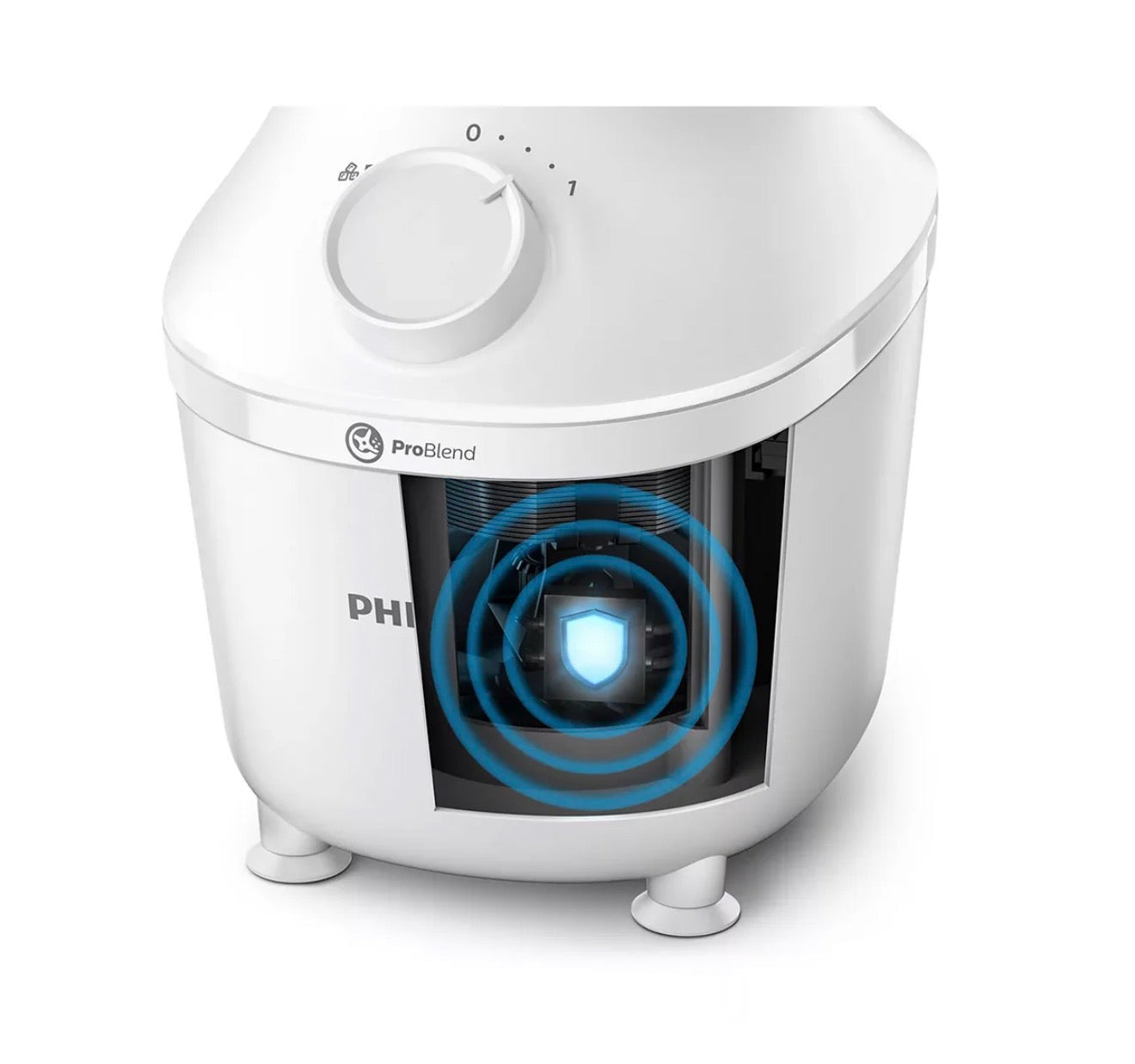 PHILIPS HR2041/10 Smooth blends with no lumps in 45 seconds, Stainless Steel خلاط يومي 450 واط مع طاحونة