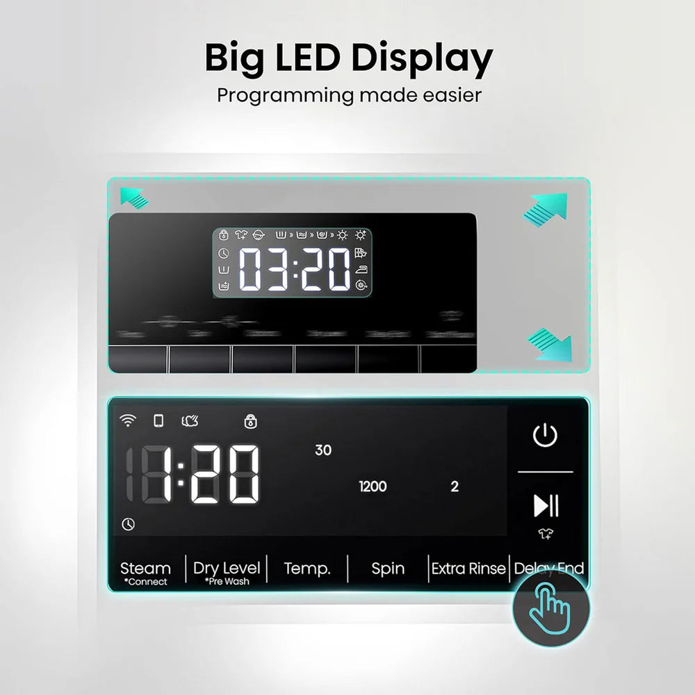 Titanium Front Load  Washer Dryer